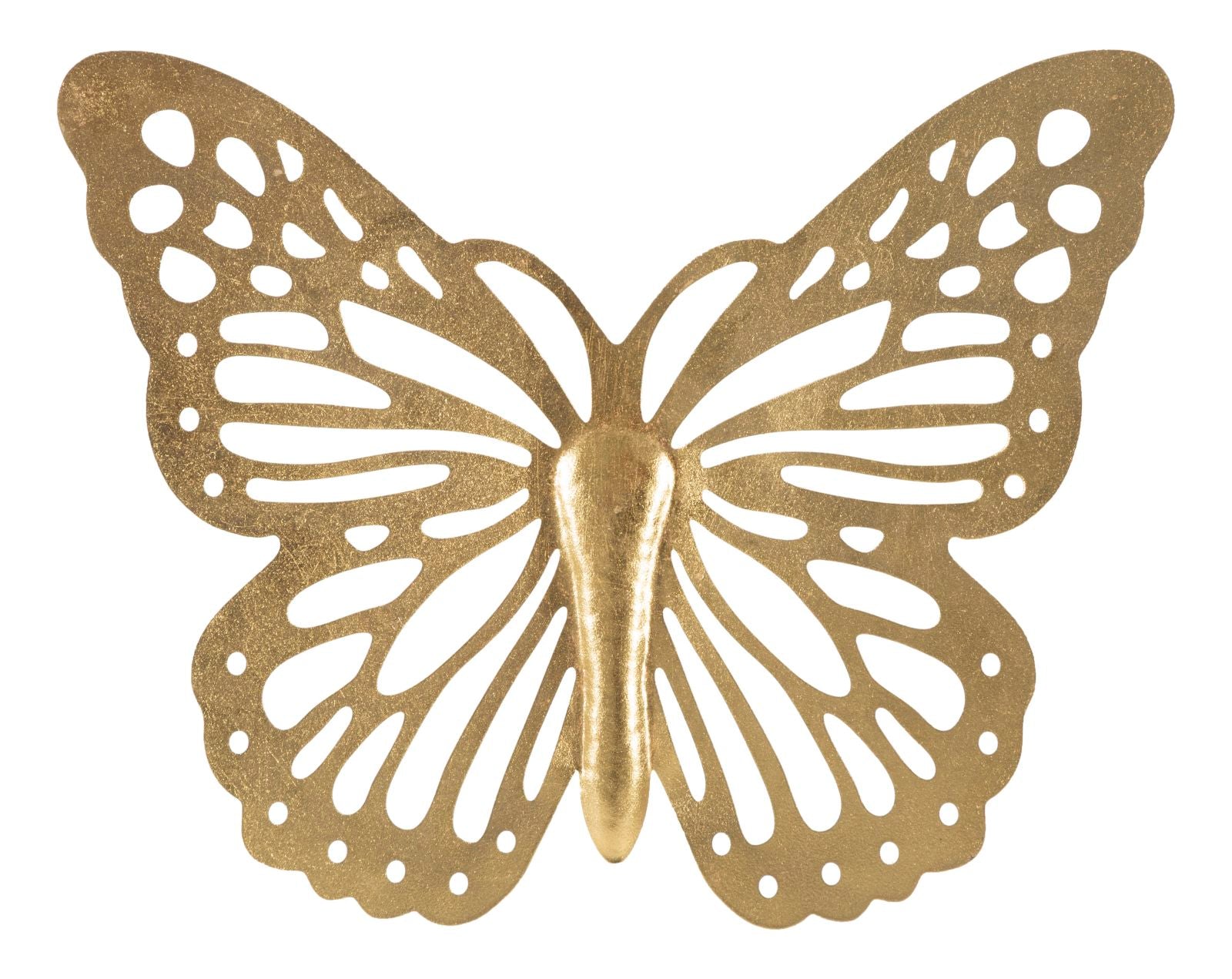 Borboleta Decorativa de Parede 3D GLAM – Dourado