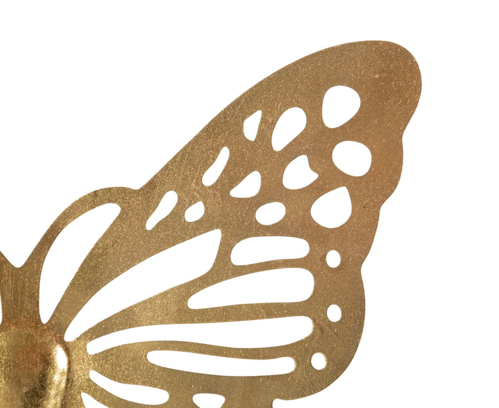 Borboleta Decorativa de Parede 3D GLAM – Dourado