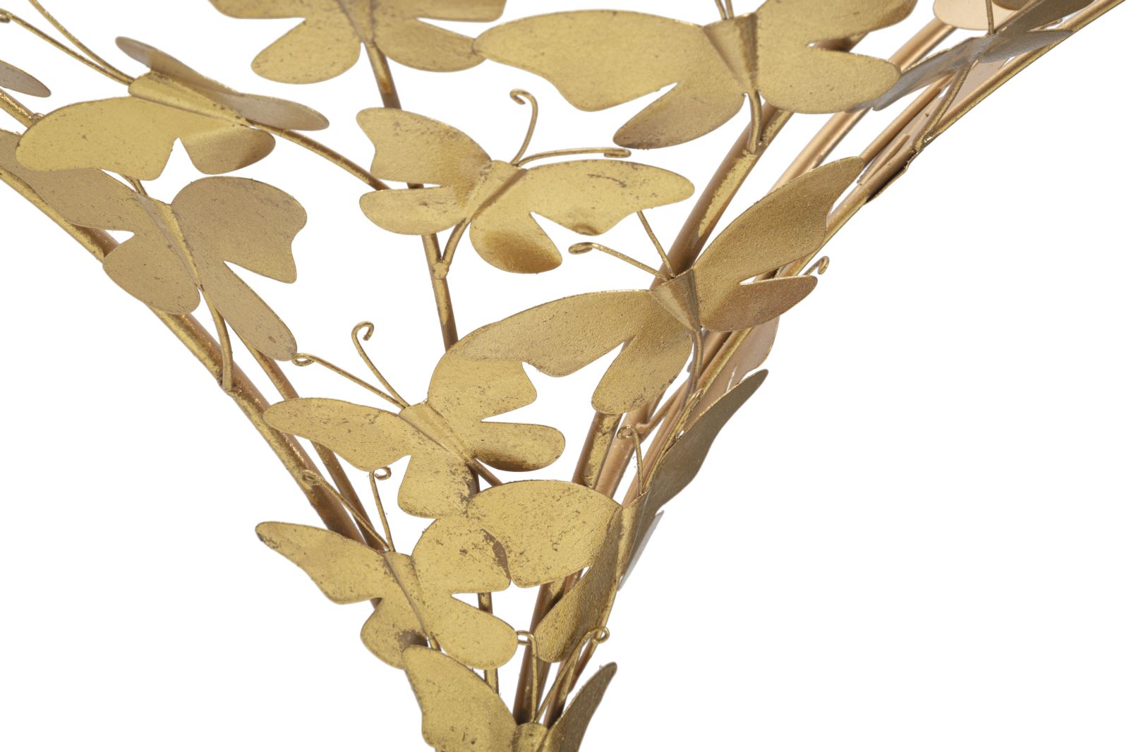 Mesa de Cabeceira Montada na Parede GLAM – Dourado
