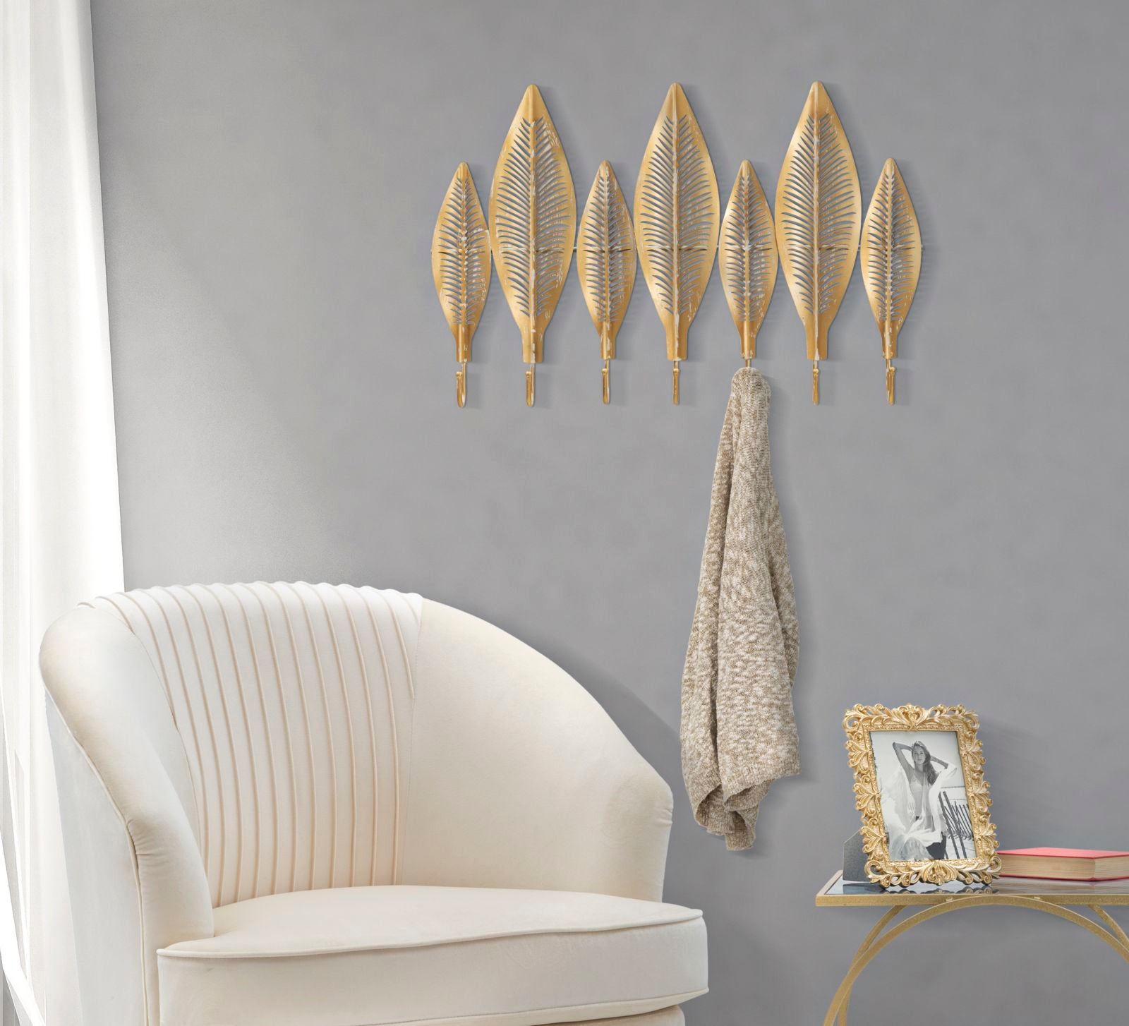 Cabide de Parede GLAM – Dourado