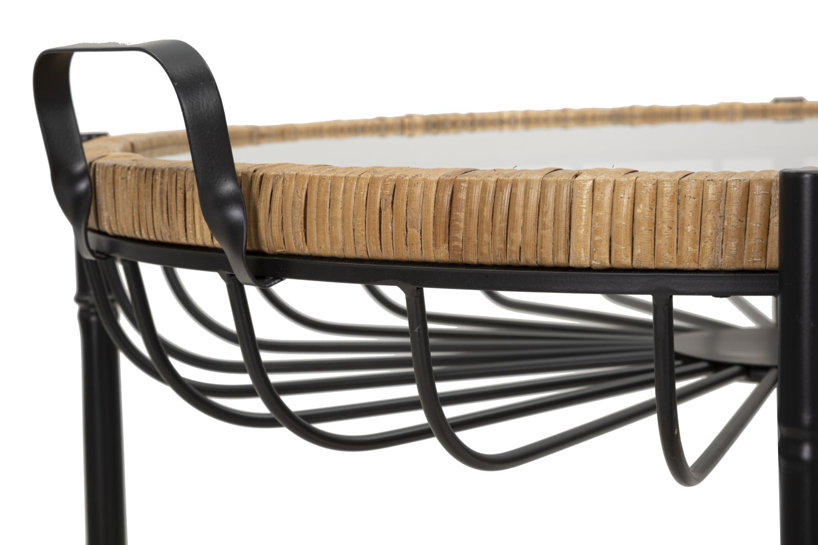 Mesa Baixa Redonda BOHO CHIC – Multicolor