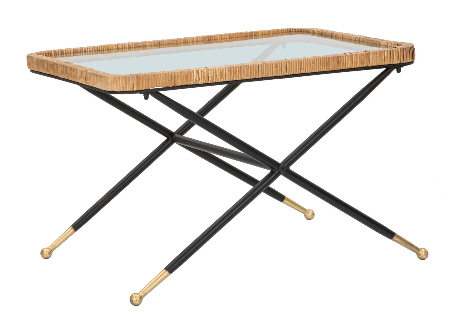 Mesa de Centro Retangular BOHO CHIC – Multicolor