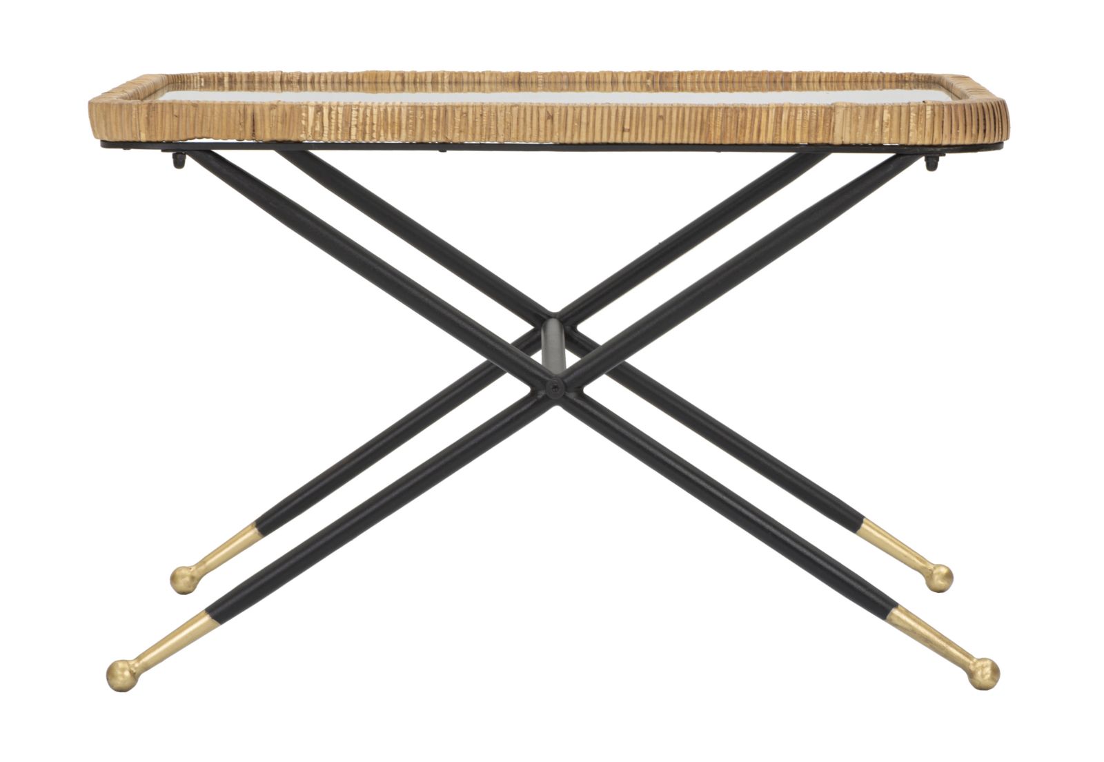 Mesa de Centro Retangular BOHO CHIC – Multicolor