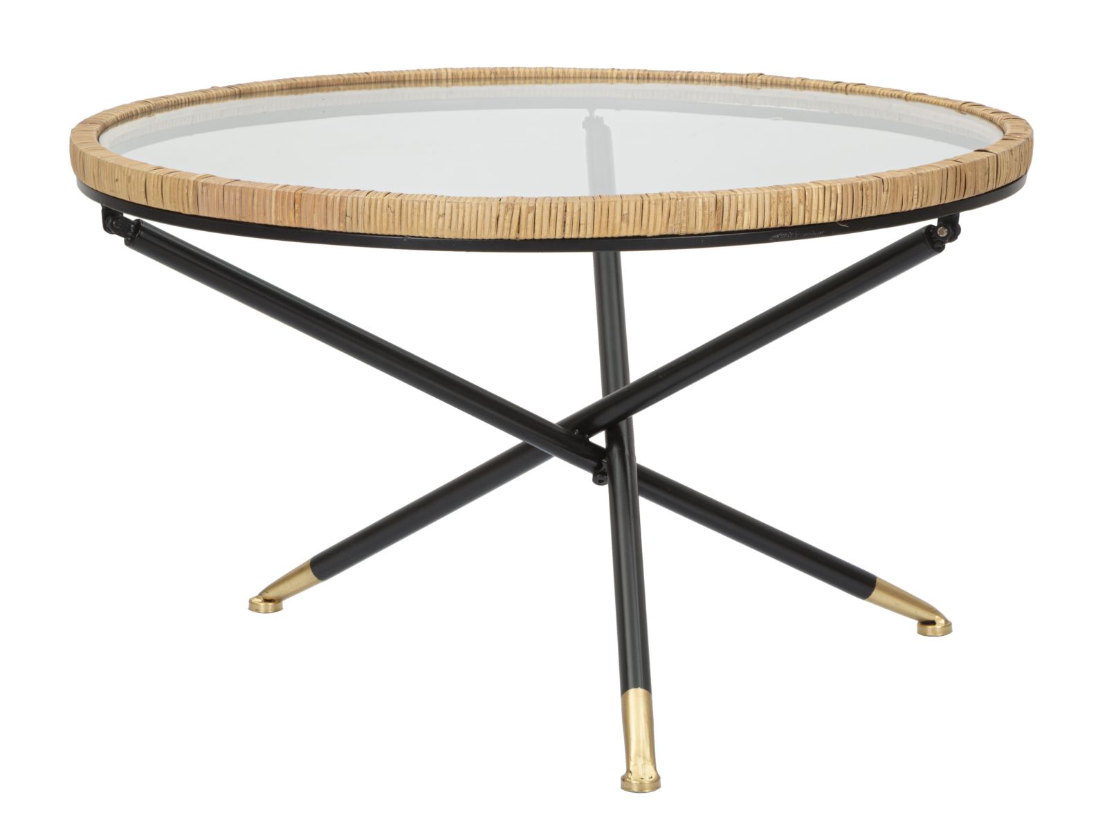 Mesa de Centro Redonda BOHO CHIC – Multicolor