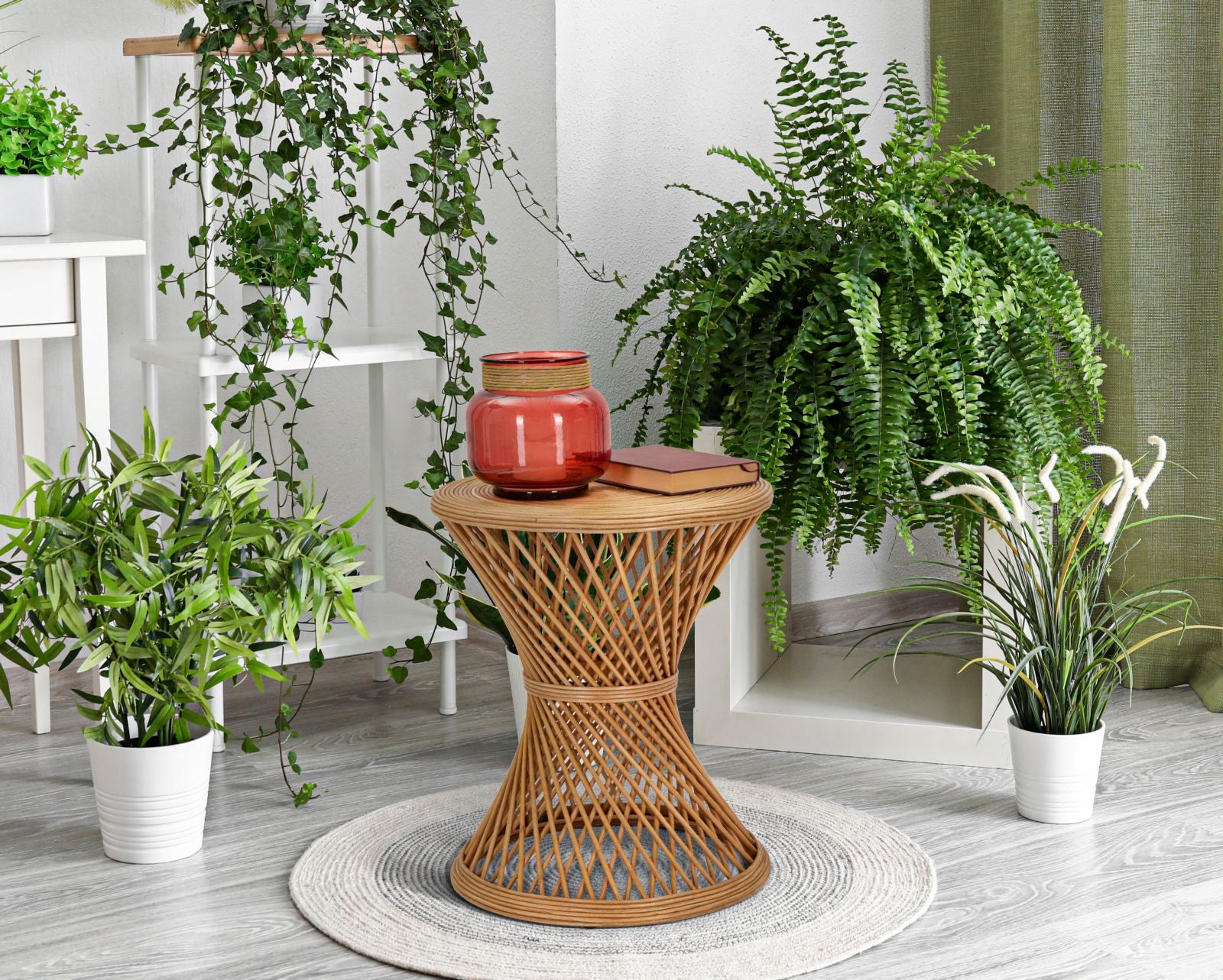 Mesa Redonda Baixa BOHO CHIC – Natural