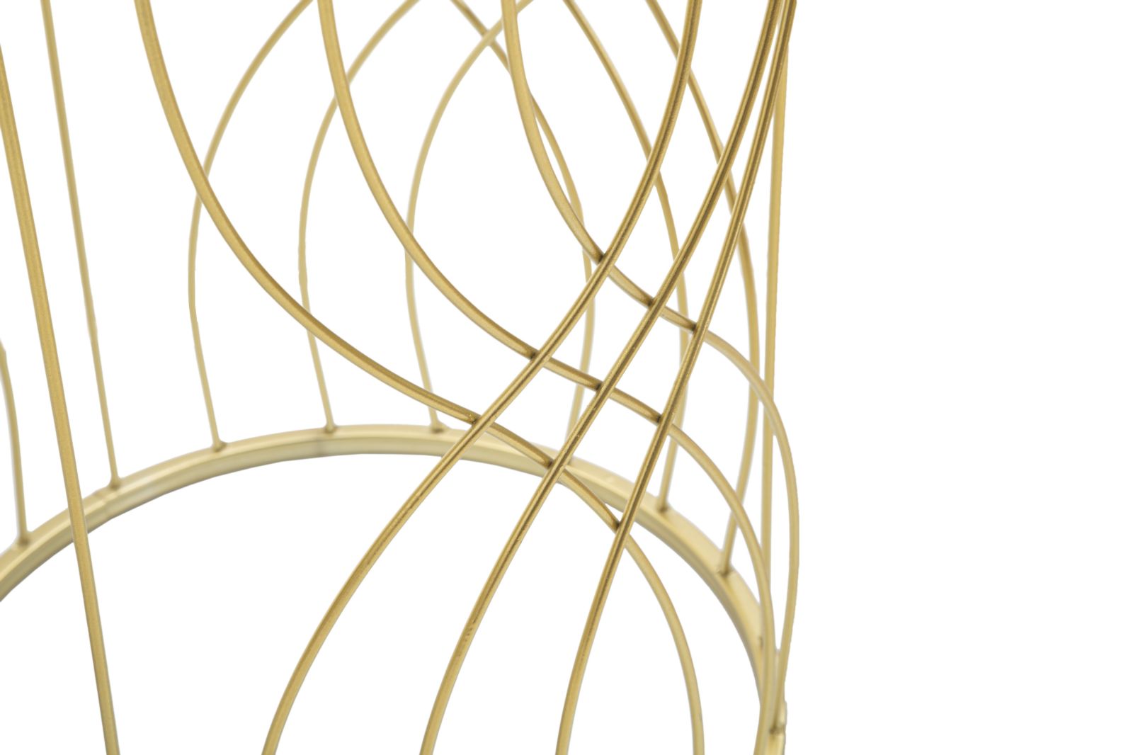 Mesas Redondas Pequenas GLAM – Dourado