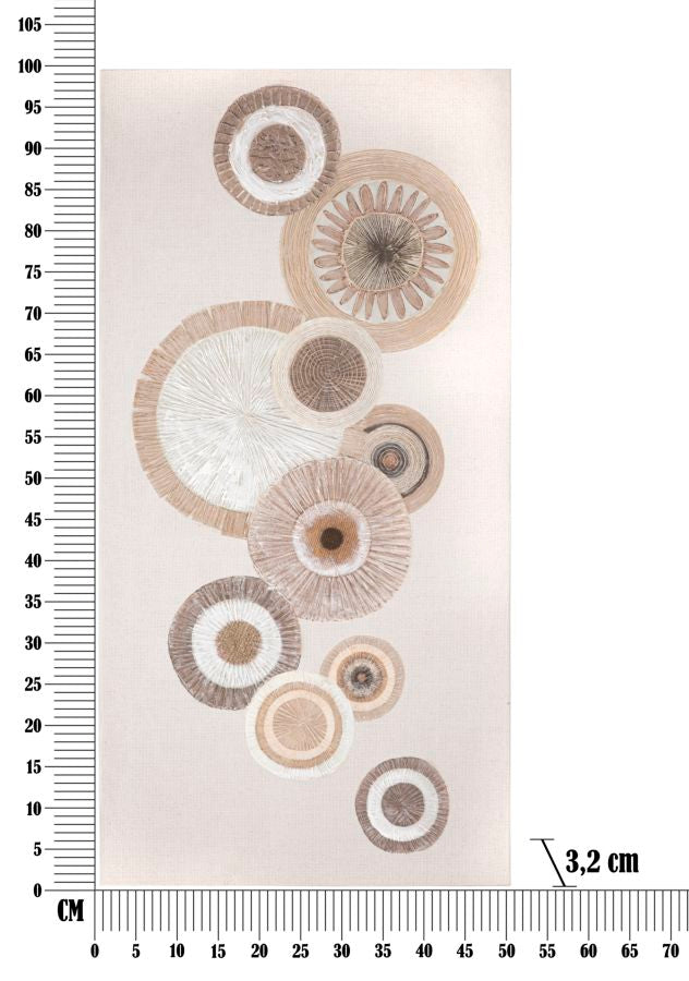 Pintura em Tela – Castanho – Madeira