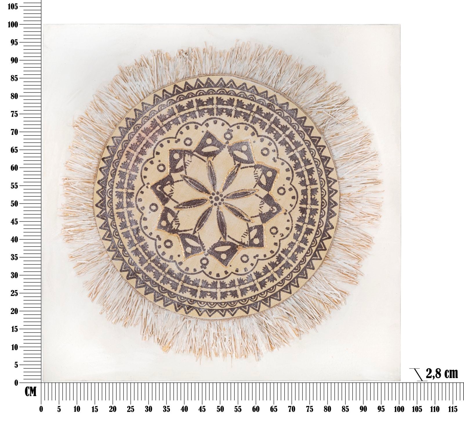 Pintura em Tela – Castanho – Madeira