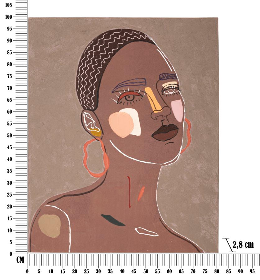 Quadro – Castanho – Madeira de pinho