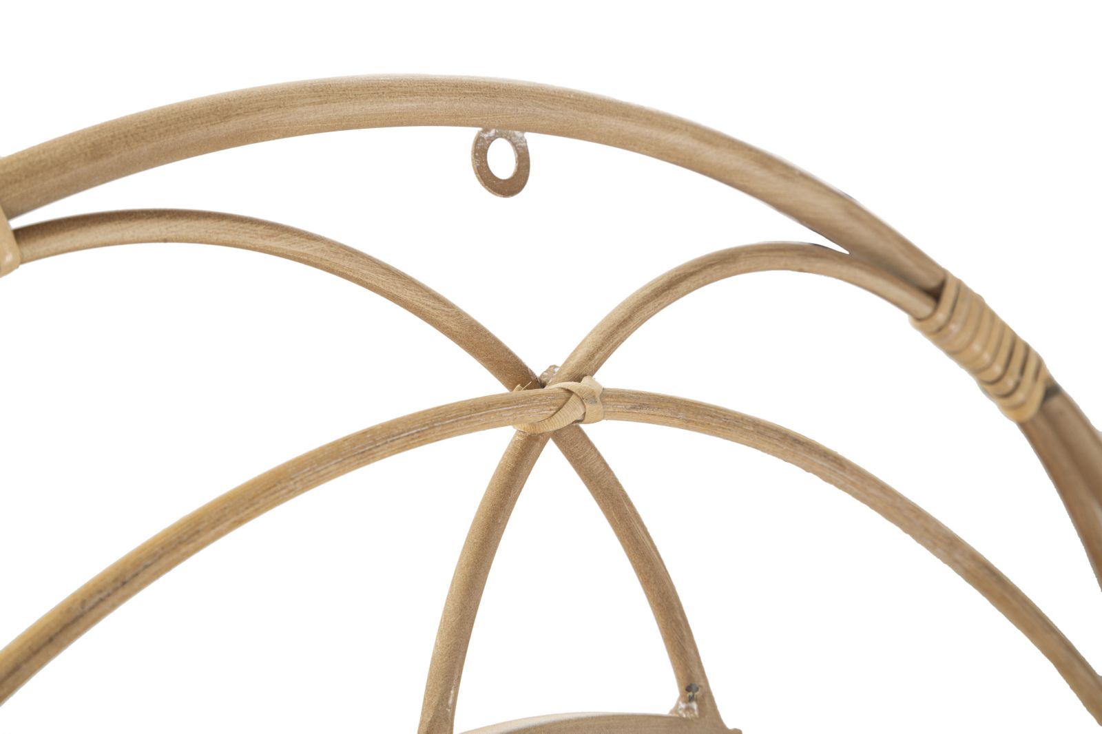Espelho de Parede Redondo BOHO CHICH – Castanho