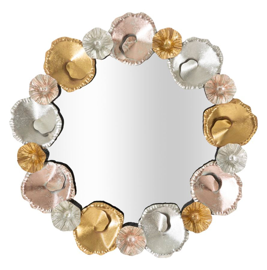 Espelho de Parede Redondo GLAM – Multicolor