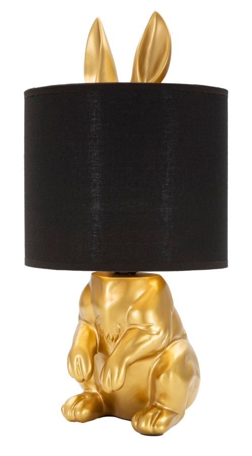 Candeeiro de mesa GLAM – Dourado/Preto