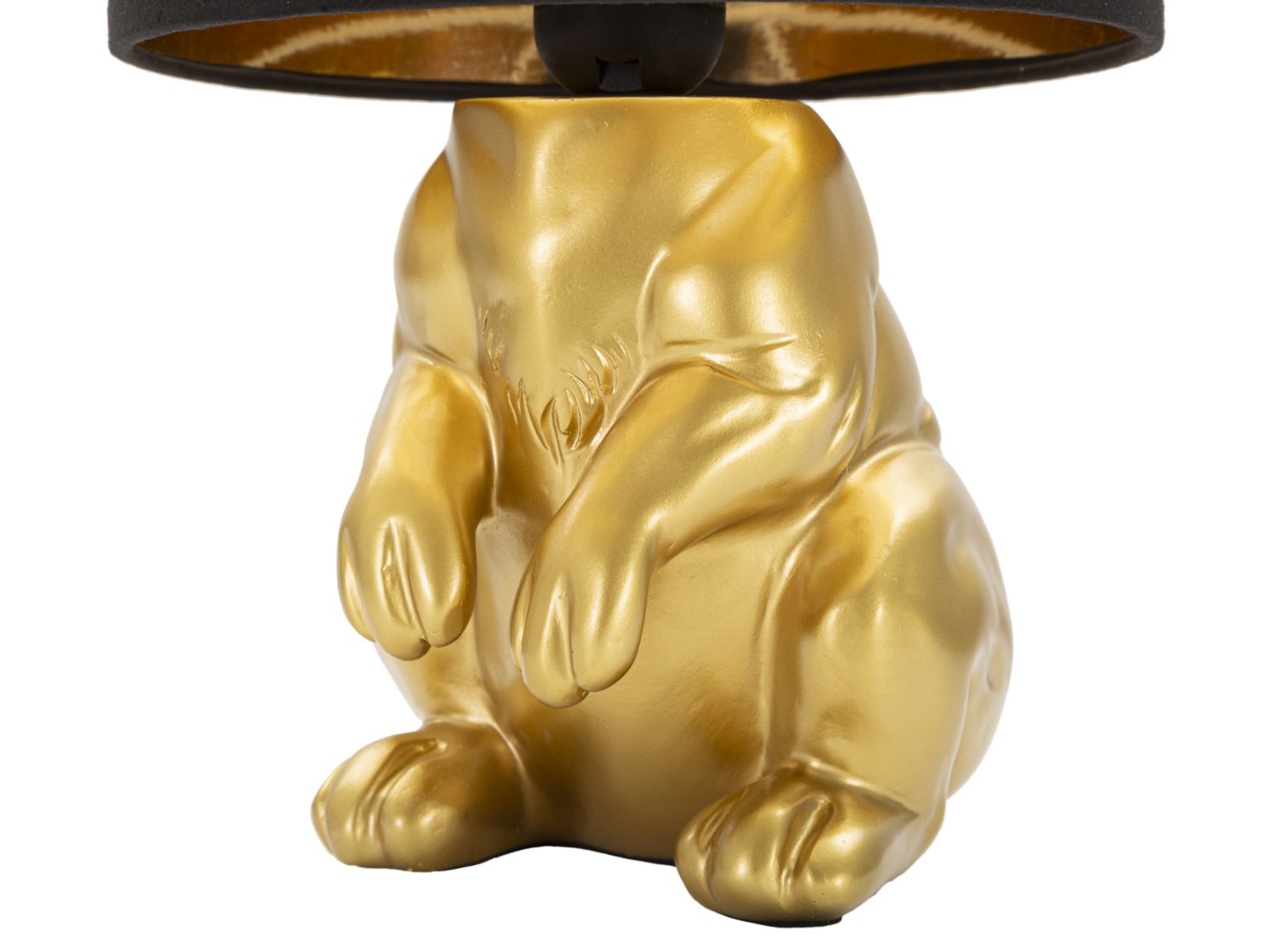Candeeiro de mesa GLAM – Dourado/Preto