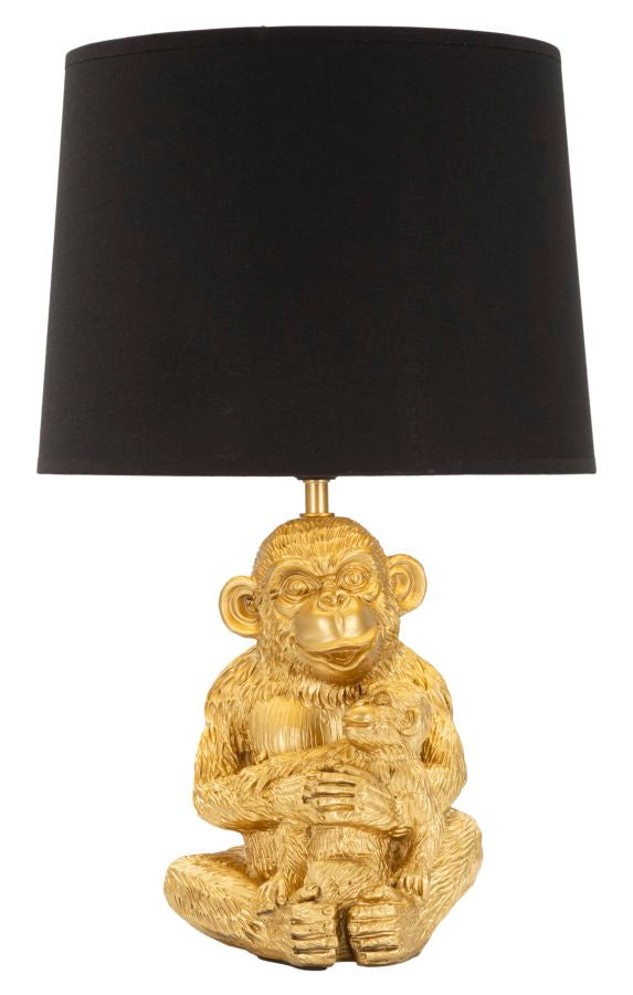 Candeeiro de Mesa GLAM – Dourado/Preto