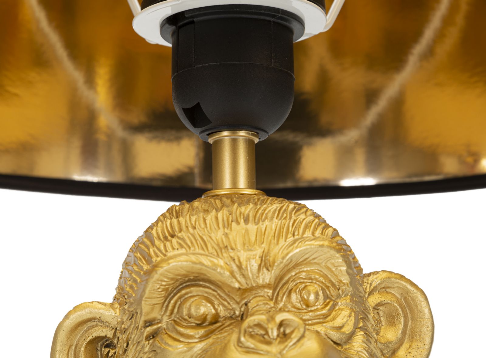 Candeeiro de Mesa GLAM – Dourado/Preto