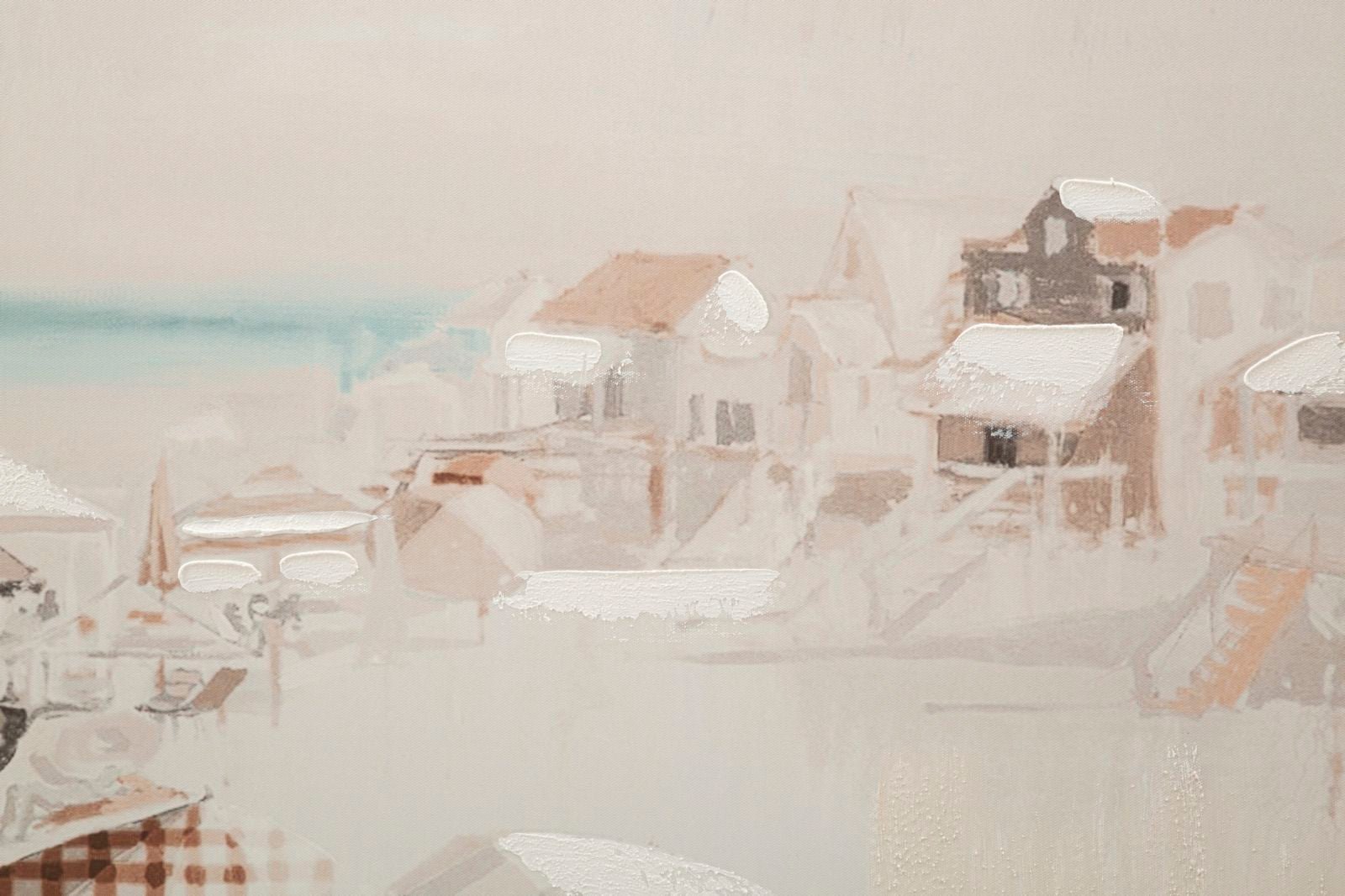 Quadro em Tela – Multicolor – Madeira de Pinho