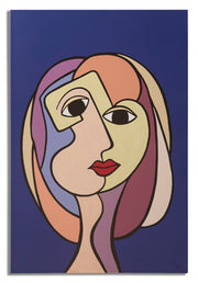 Quadro em Tela – Multicolor – Madeira de Pinho