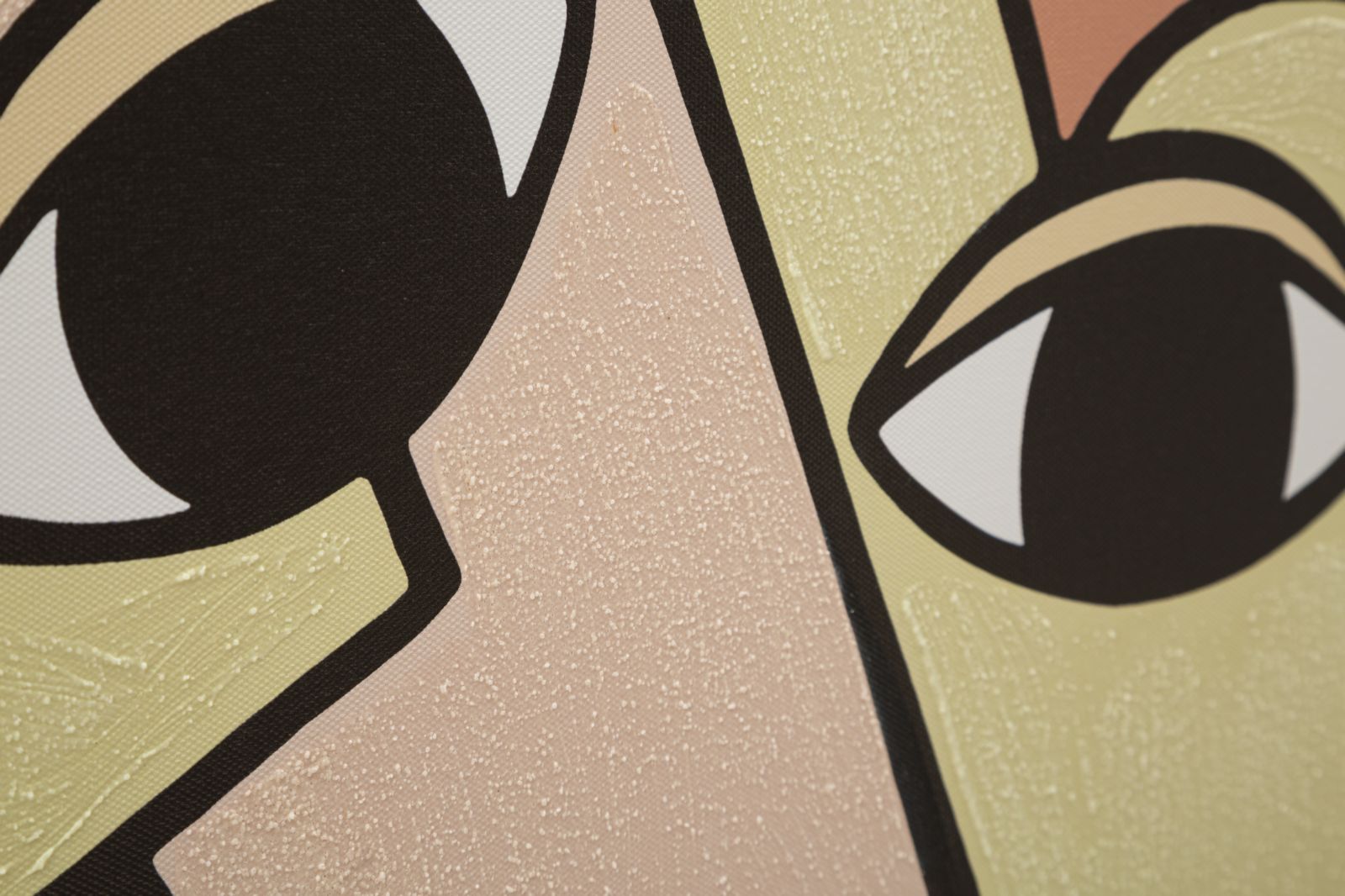 Quadro em Tela – Multicolor – Madeira de Pinho