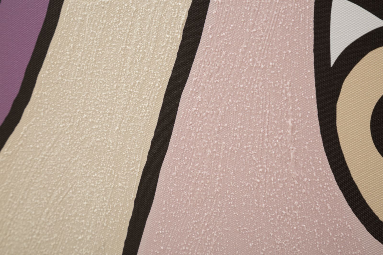 Quadro em Tela – Multicolor – madeira