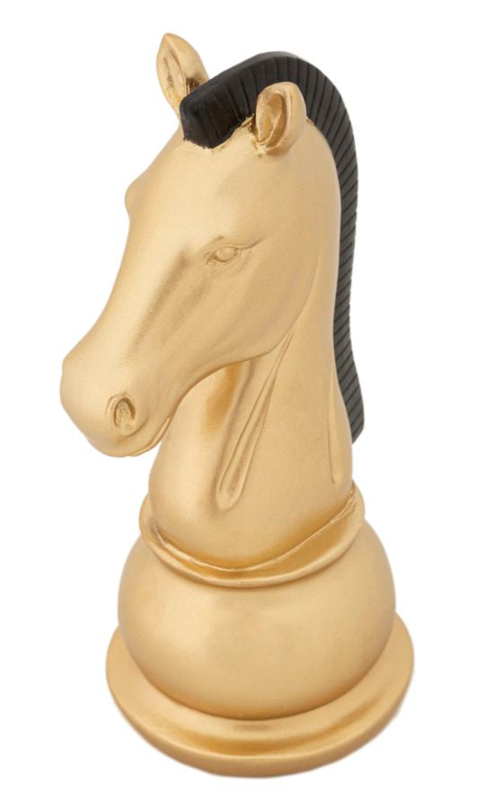 Escultura GLAM – Dourado/Preto