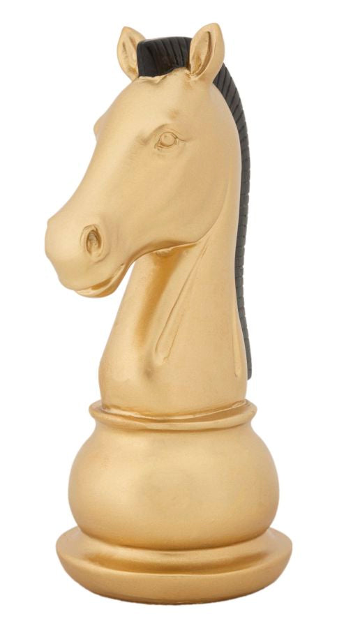Escultura GLAM – Dourado/Preto