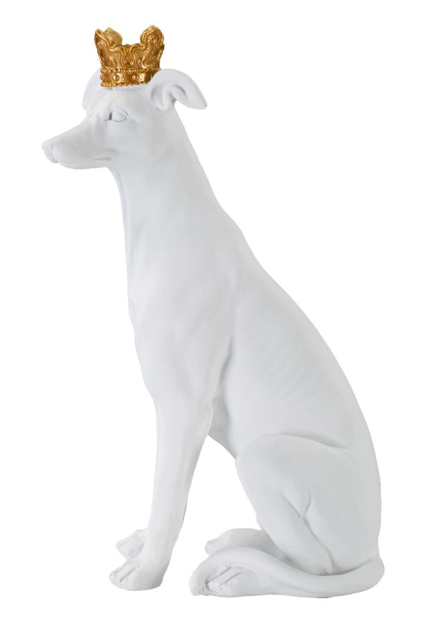 Estátua GLAM – Branco/Ouro