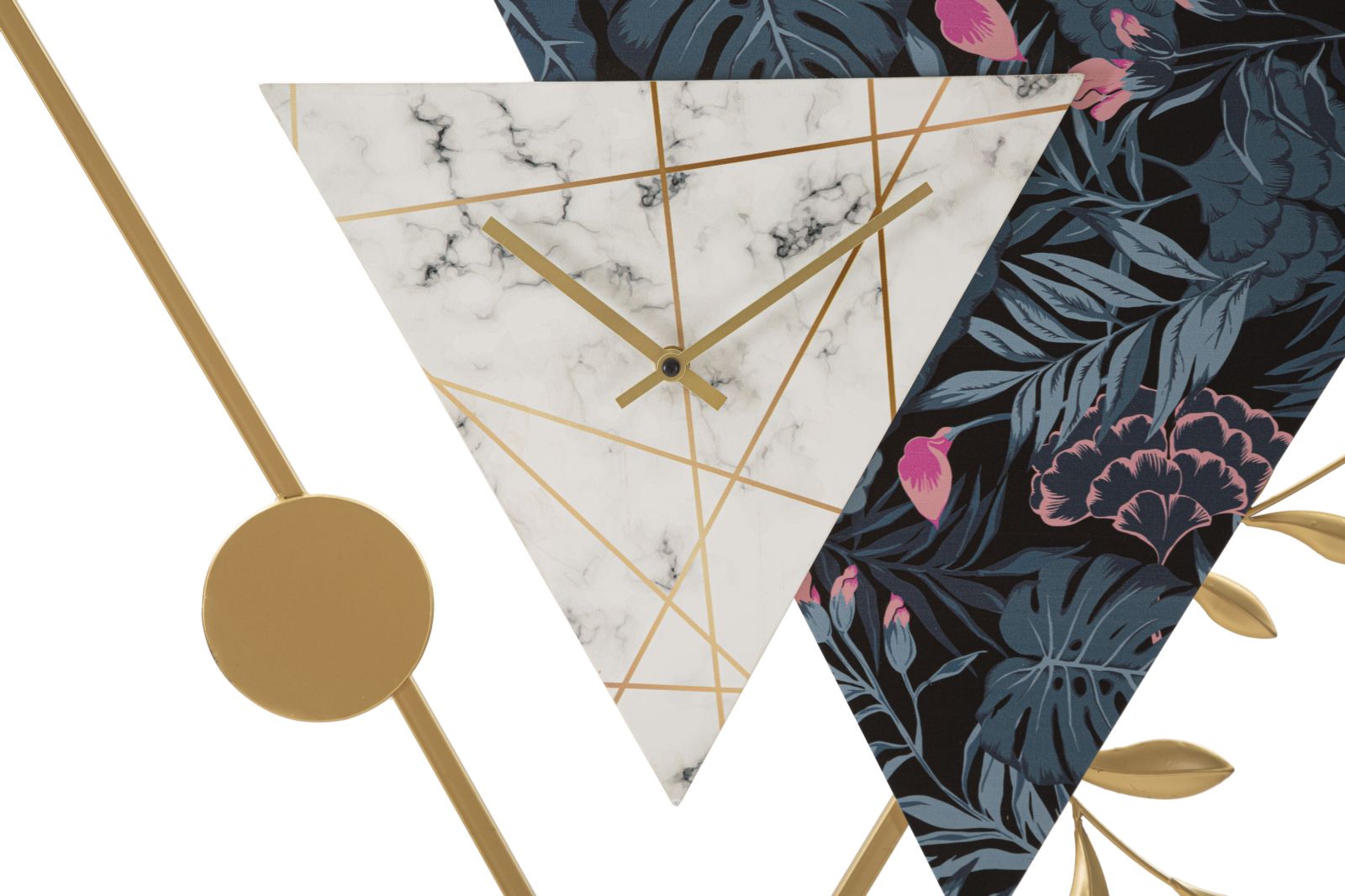 Relógio de Parede – Multicolor – Ferro, MDF