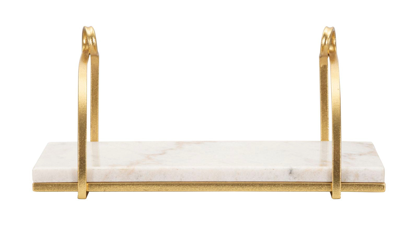 Prateleira de Parede GLAM – Dourada/Branca