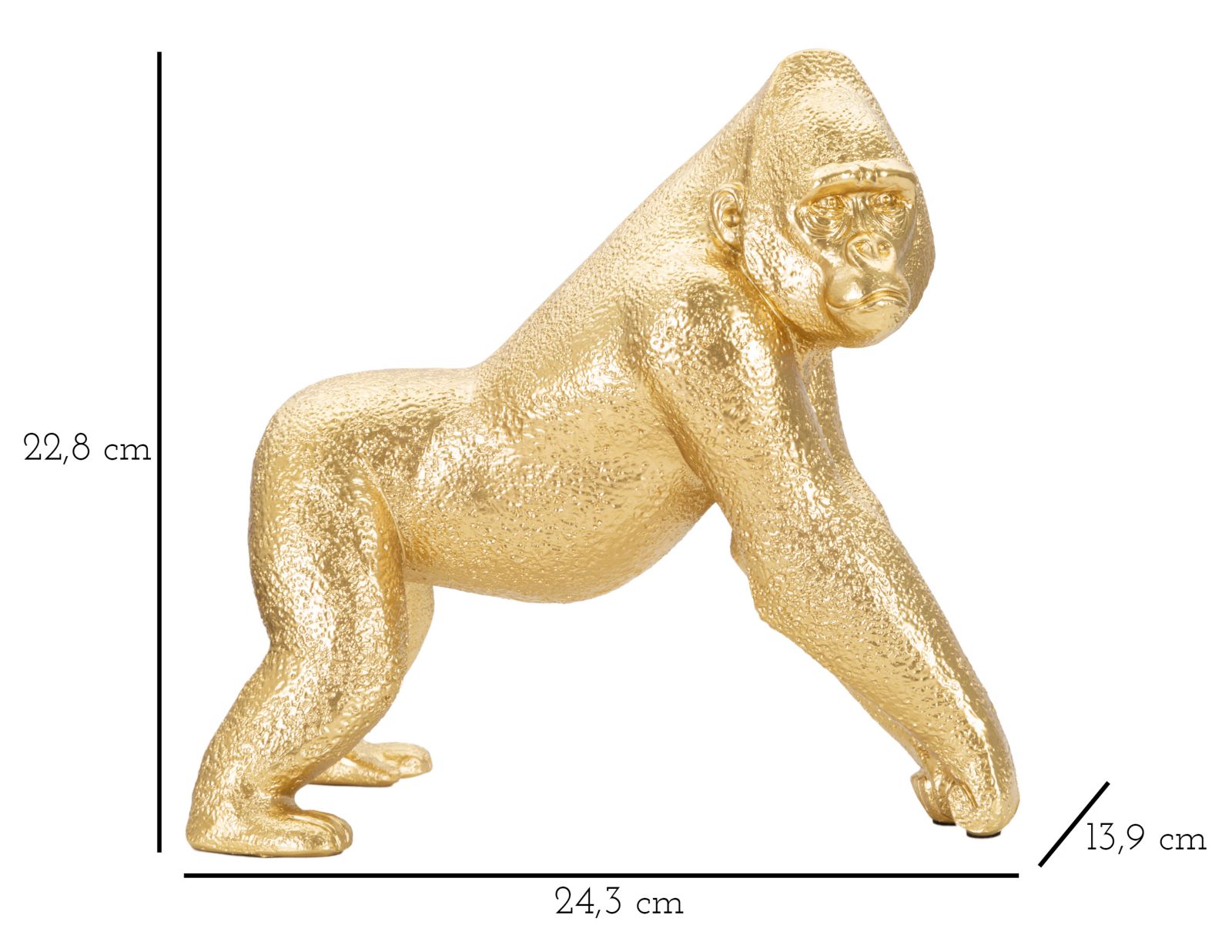 Estátua GLAM – Dourada