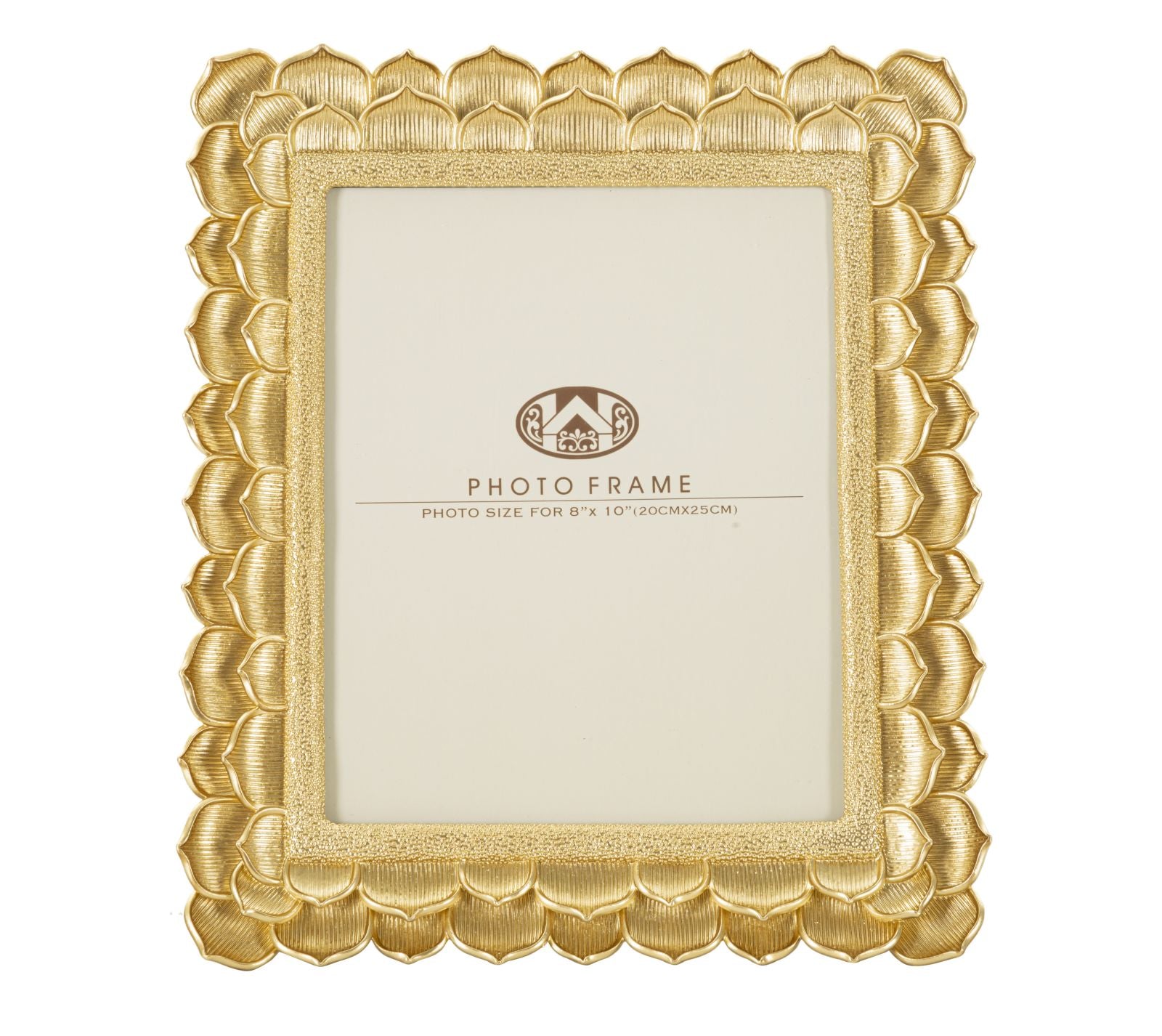 Suporte de Fotos Elegante GLAM – Dourado – 20x25 cm