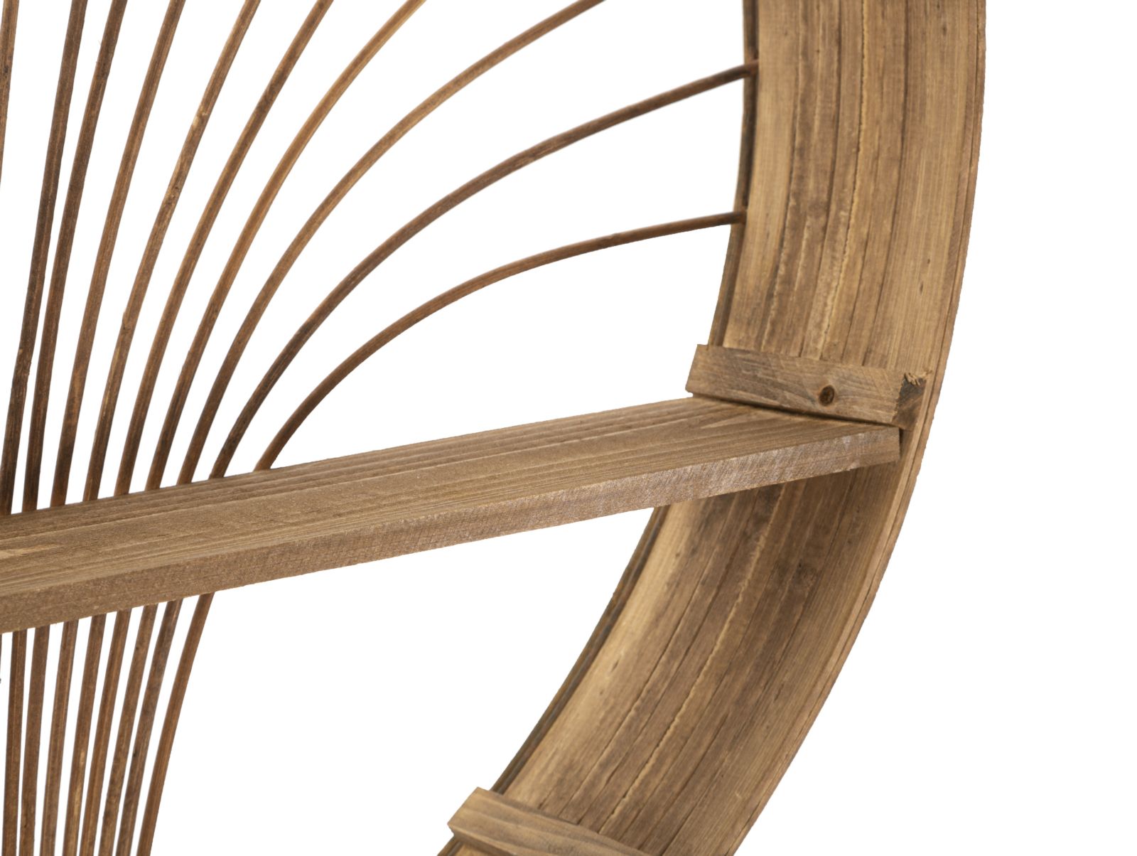 Prateleira de Parede Redonda BOHO CHICH – Castanha