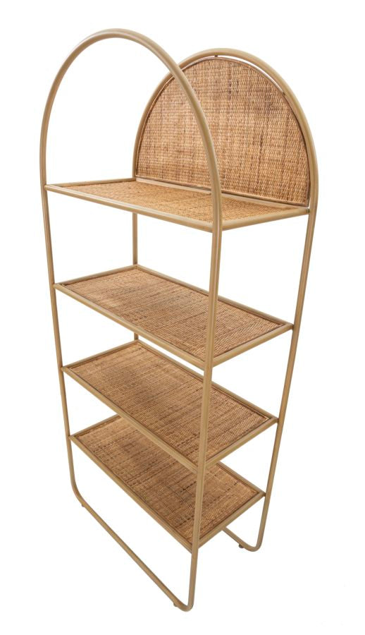 Estante Metálica Retangular BOHO CHICH – Castanho