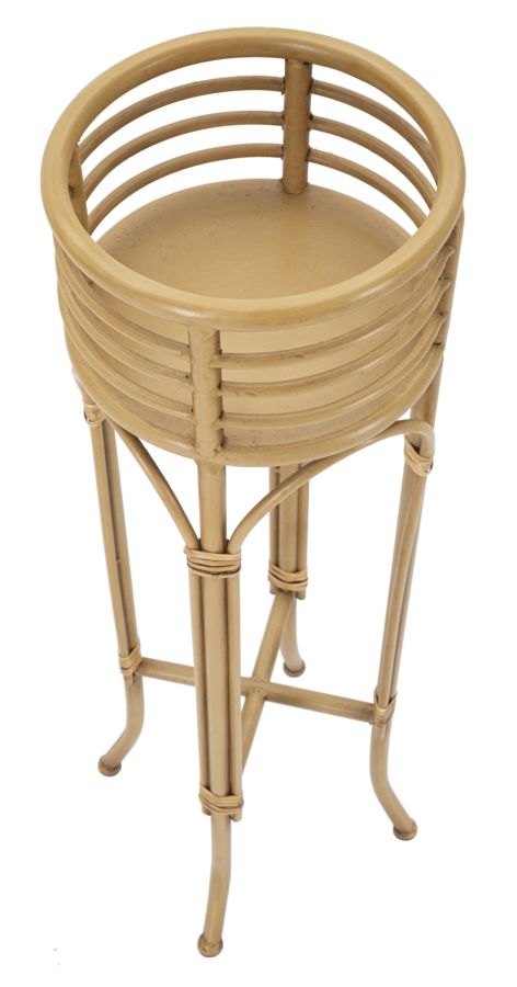 Vaso Pedestal Redondo BOHO CHICH – Castanho
