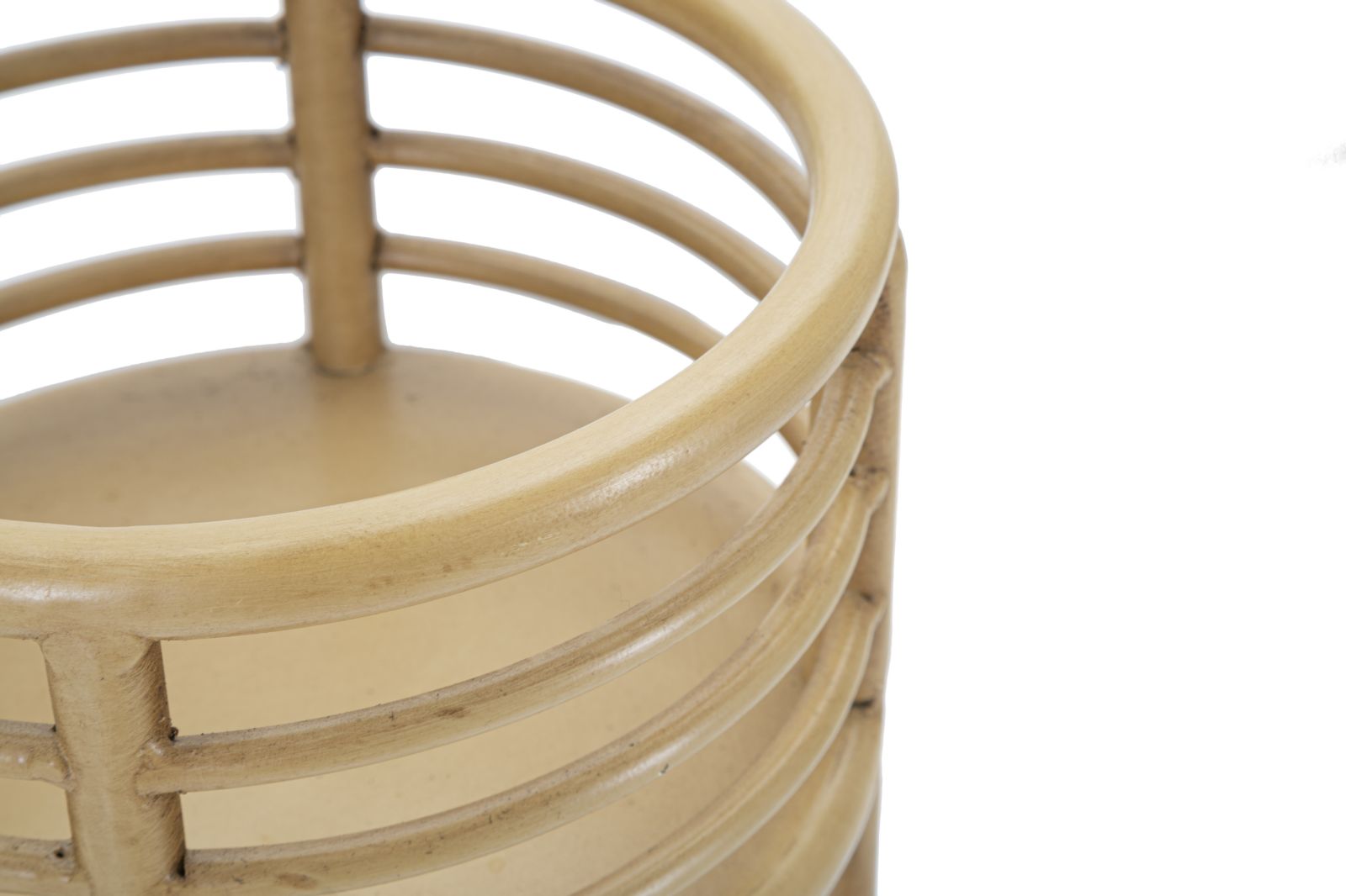 Vaso Pedestal Redondo BOHO CHICH – Castanho