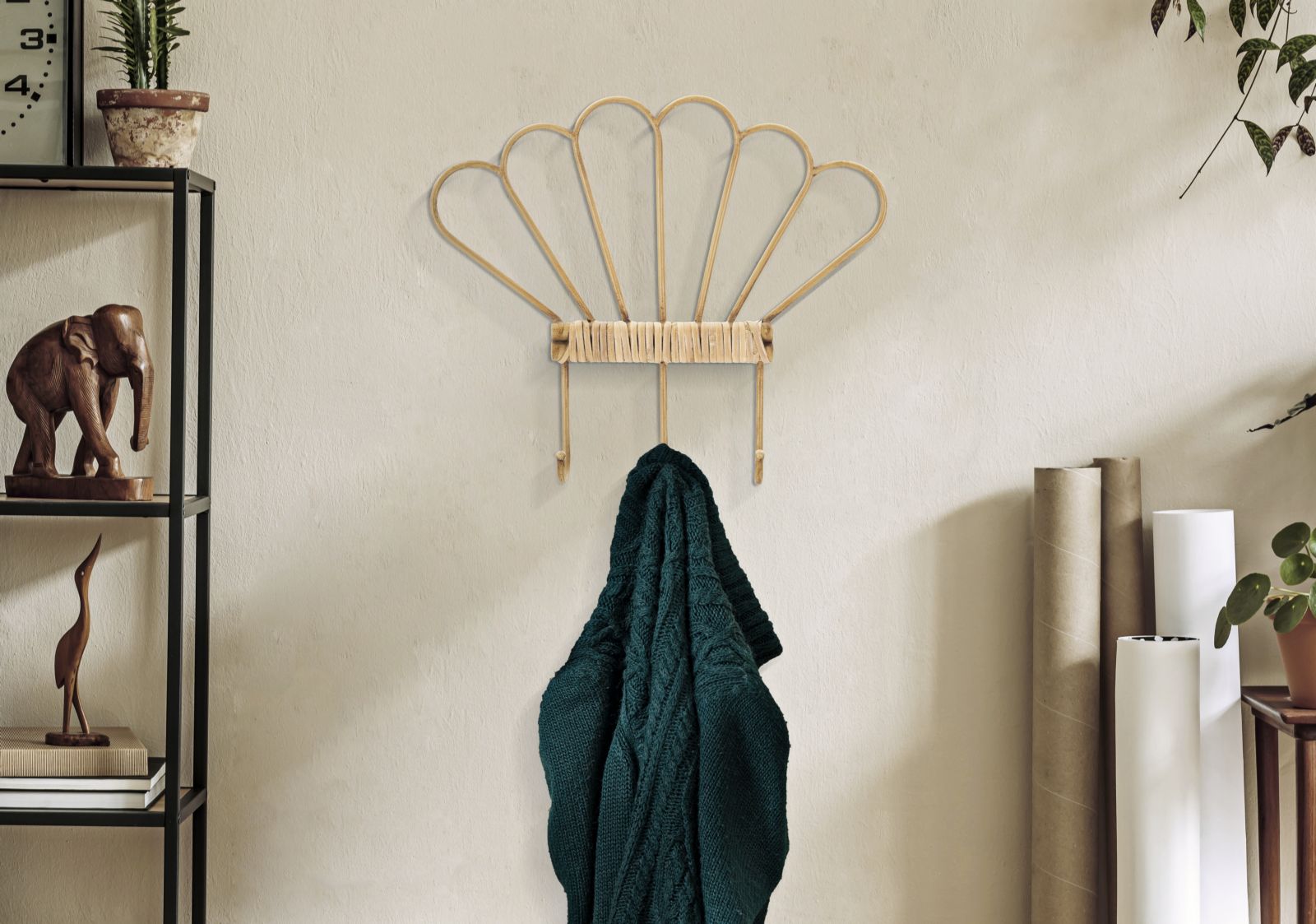 Cabide de Parede BOHO CHICH – Castanho