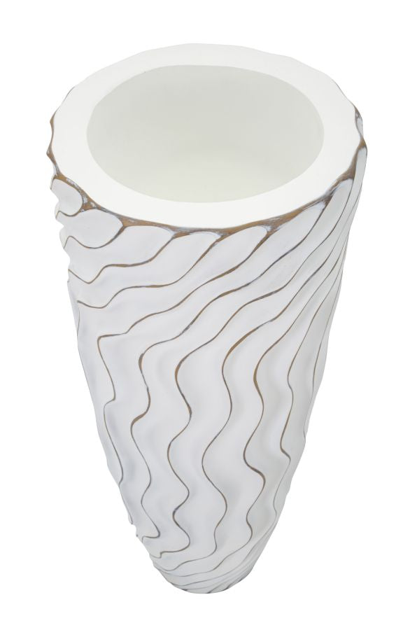 Vaso BOHO CHICH – Branco Lavado