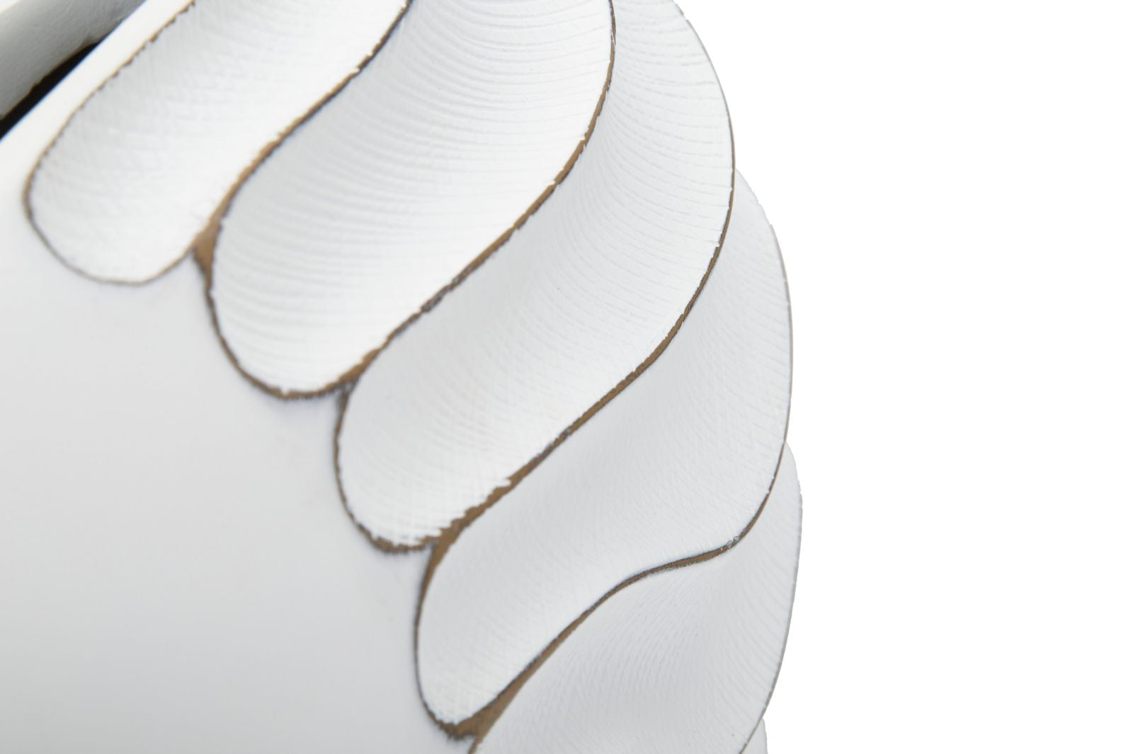 Cachepot Redondo BOHO CHICH – Branco Lavado