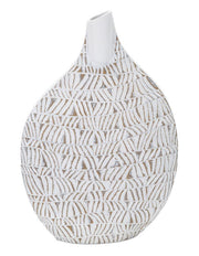 Vaso BOHO CHICH – Branco Lavado
