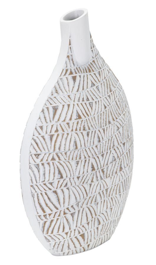 Vaso BOHO CHICH – Branco Lavado