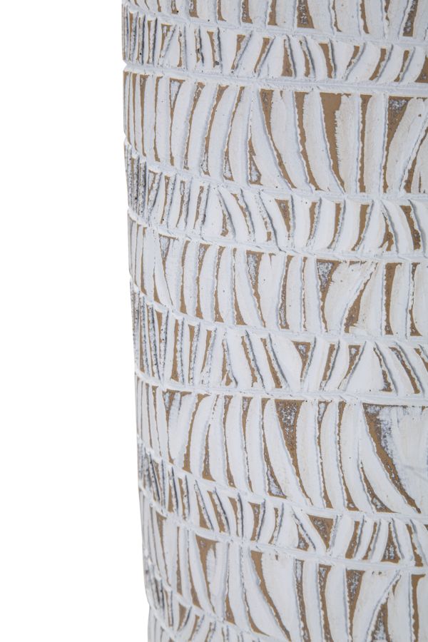 Vaso BOHO CHICH – Branco Lavado