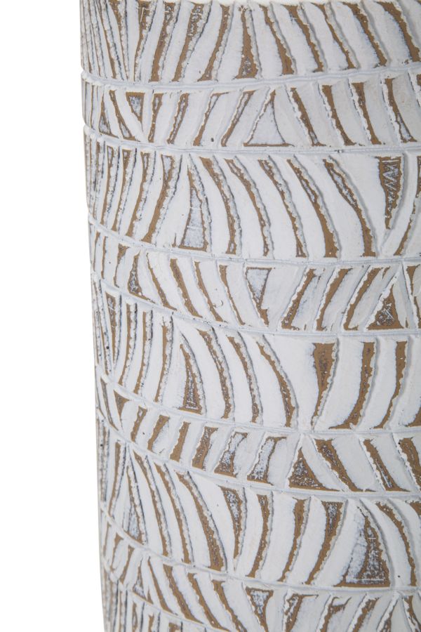 Vaso BOHO CHICH – WHITE WASH