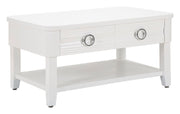 Mesa de Centro Retangular GLAM – Branco