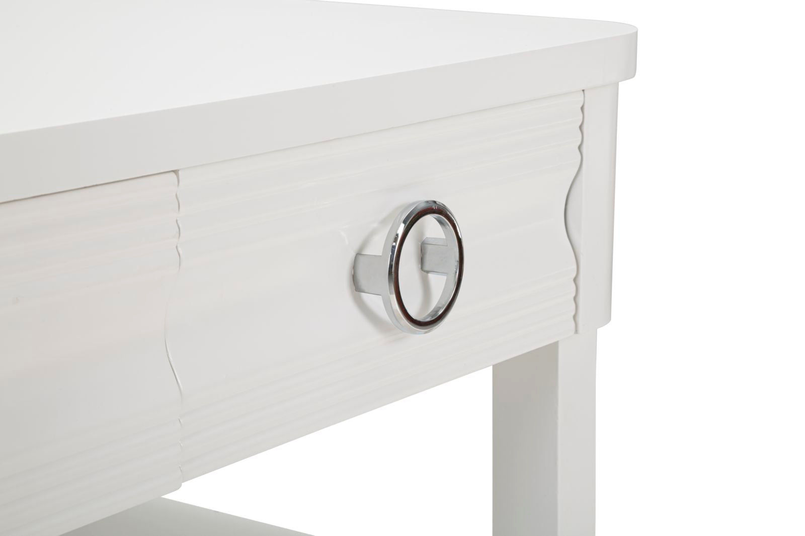 Mesa de Centro Retangular GLAM – Branco