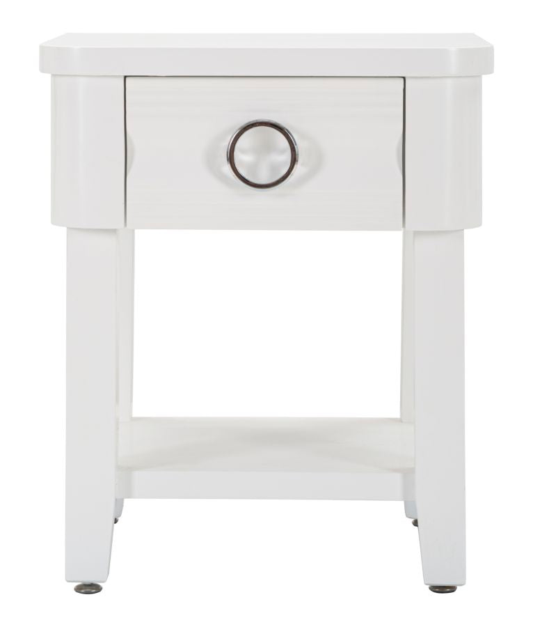 Mesa de Cabeceira GLAM – Branco