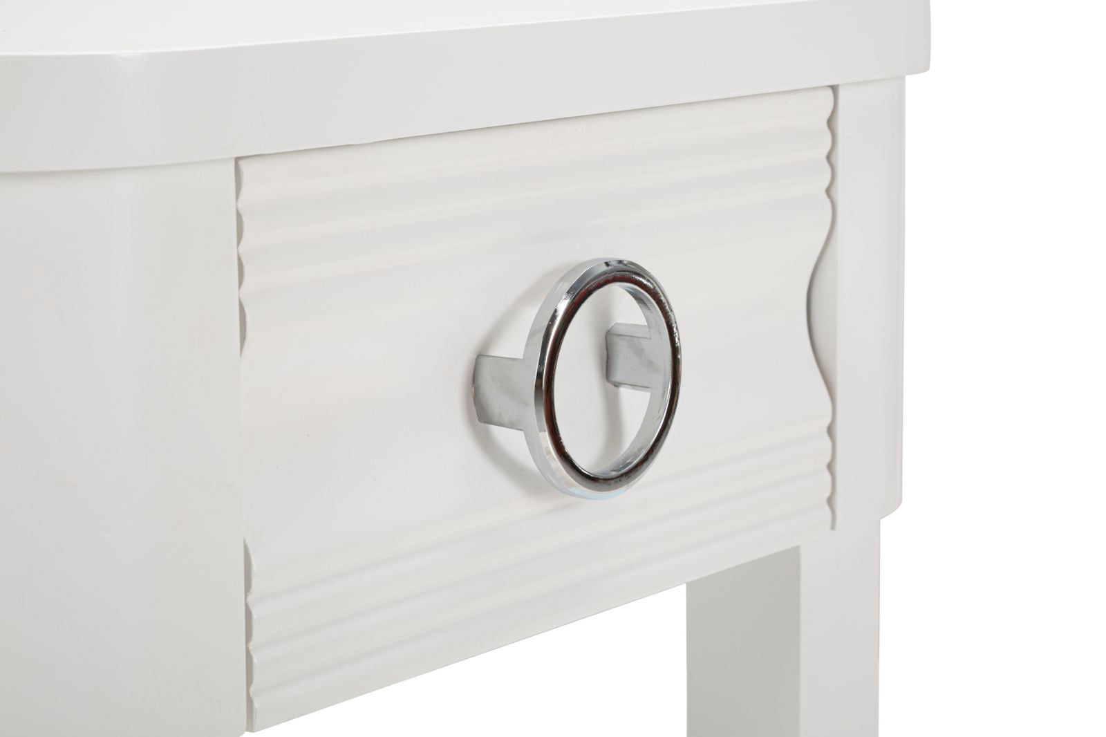 Mesa de Cabeceira GLAM – Branco