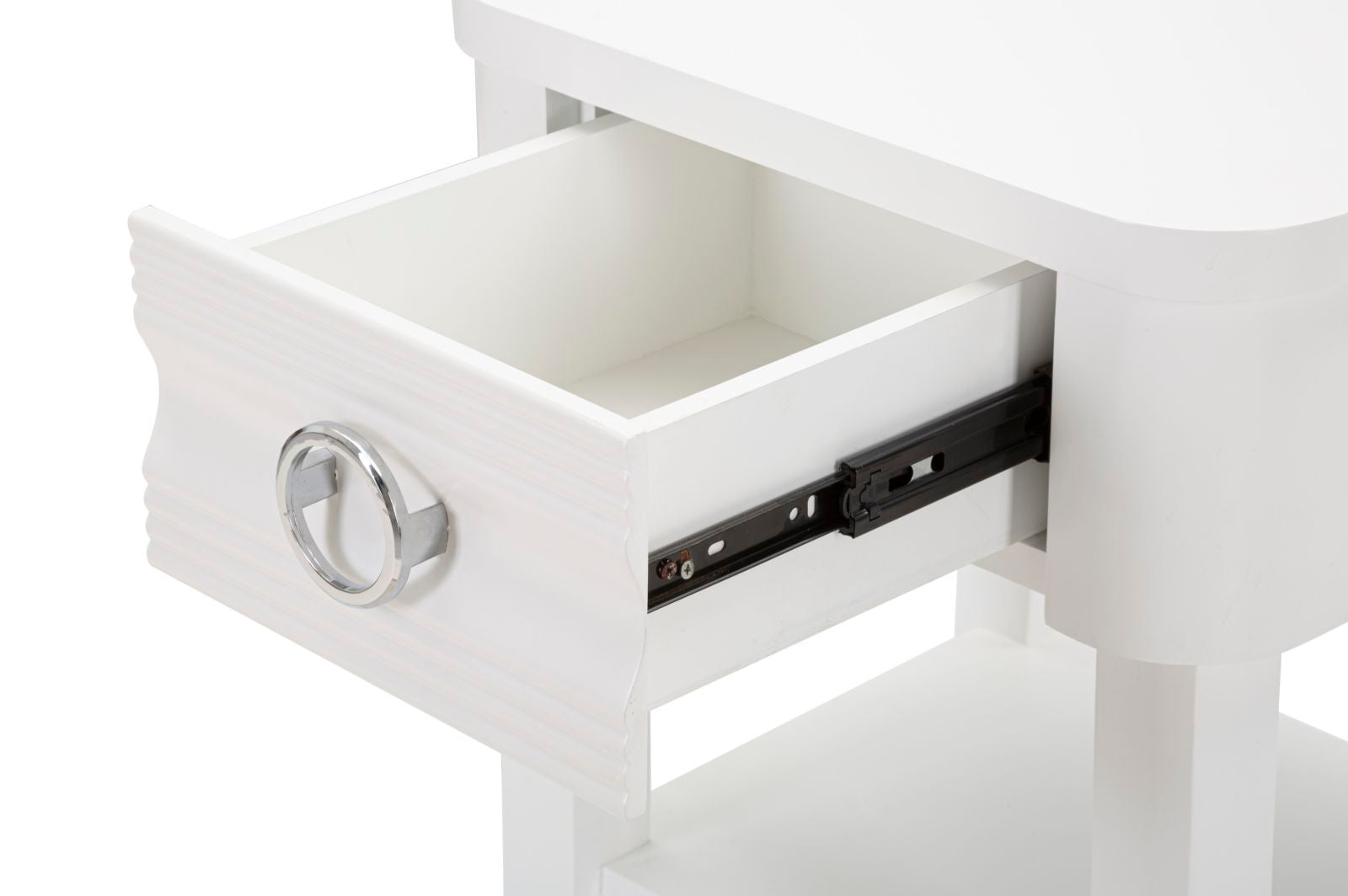 Mesa de Cabeceira GLAM – Branco