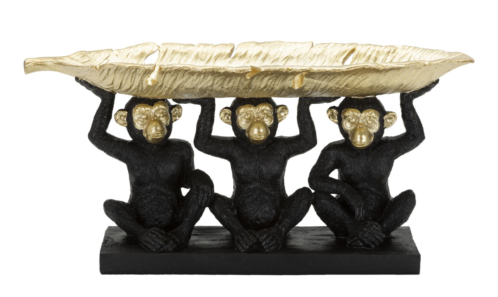 Estatueta GLAM – Preto e Dourado