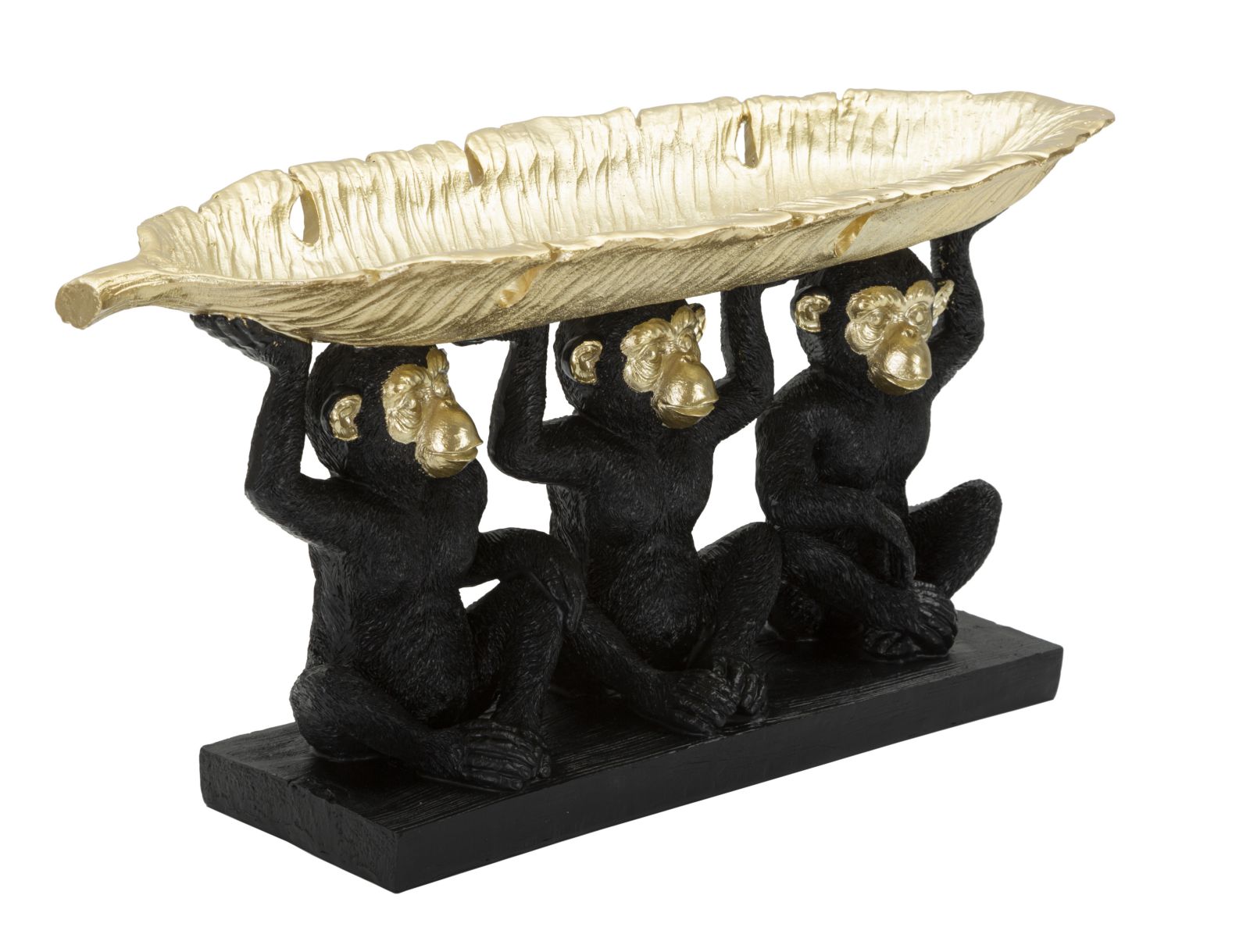 Estatueta GLAM – Preto e Dourado