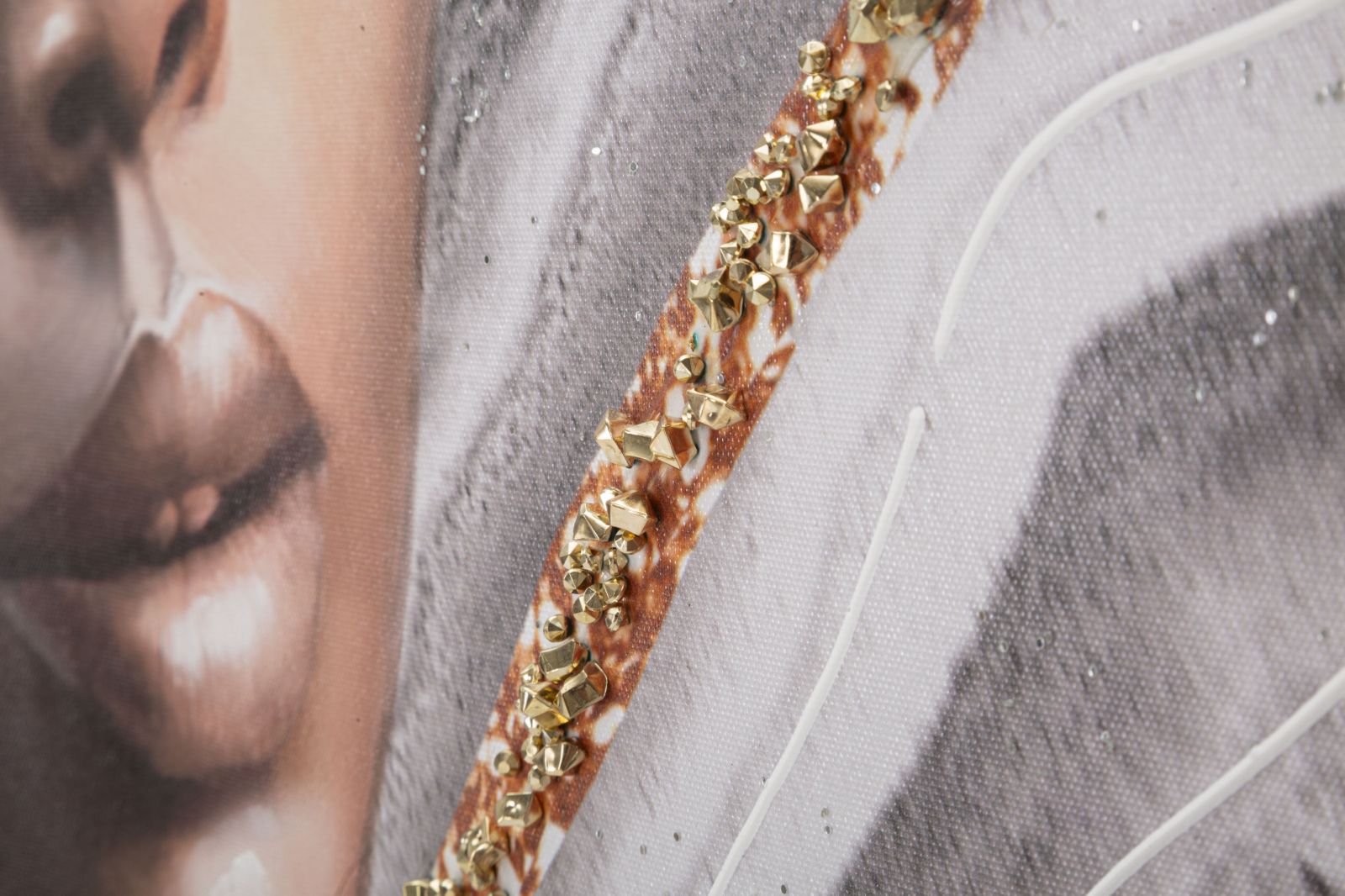 Pintura em Tela – Multicolor – Madeira