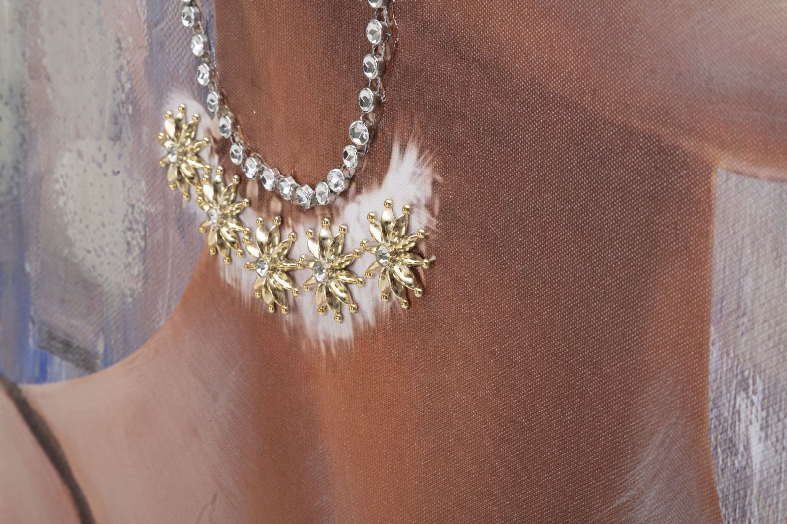 Quadro em Tela – Multicolor – Madeira de Pinho